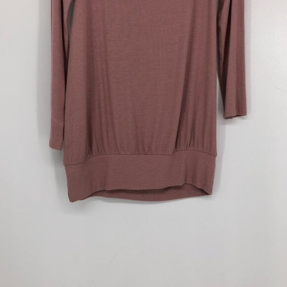 Cherish Fun and  flirty ribbed tunic rose taupe NWT - Picture 14 of 16